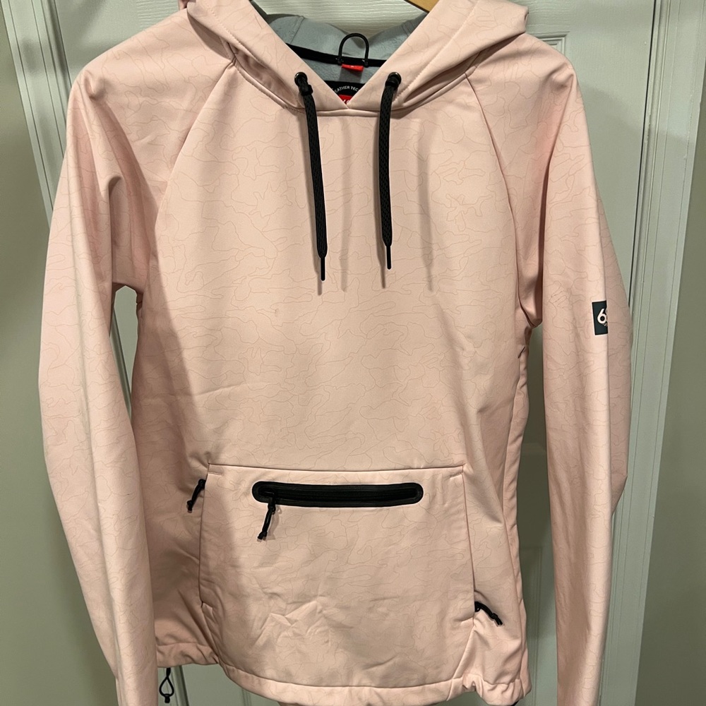 686 Pink Men's Ski/Snowboard Hoodie Jacket